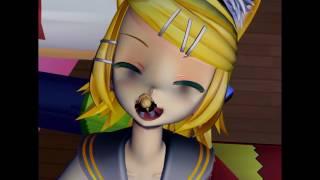 (MMD) Rin Kagamine VORE