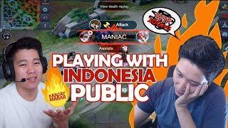 Play with Indonesia Pro Player EVOS. EMPEROR  | Mobile legends