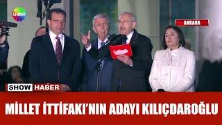 Kılıçdaroğlu Cumhurbaşkanı adayı