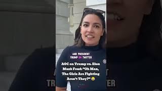 AOC on Trump vs. Elon Musk Feud: “Oh Man, The Girls Are Fighting Aren’t They?” 