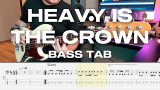 Linkin Park - Heavy Is The Crown // Bass Cover // Play Along Tabs and Notation