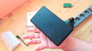 Aukey PB-Y3 - ОГРОМНЫЙ павербанк на 30 000 mAh. Обзор и тестирование!