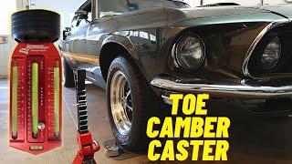 How to Align a Classic Car - 1969 Mustang Alignment