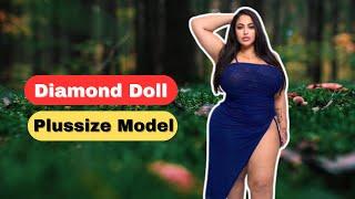 Canadian Plussize Model Miss Diamond Doll Biography | Figure | Lifestyle | Age | Facts | Curvy