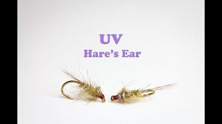 FLIES THAT CATCH FISH... Tying The UV Hare's Ear