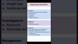 Hyperemesis Gravidarum
