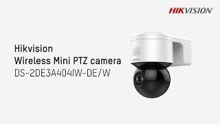 Hikvision Wireless Mini PTZ camera performance demo - DS-2DE3A404IW-DE/W