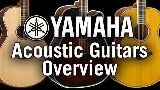 Yamaha Acoustic Guitars Overview