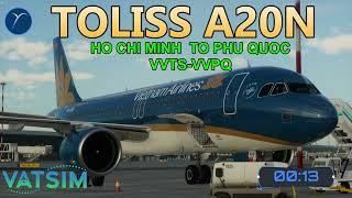 Ho Chi Minh - Phu Quoc | ToLiSs A320neo | VVTS-VVPQ-VVTS | XP12