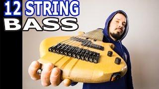 Уличный музыкант Василий Чернов Part One | 12 String Bass | Finger Style