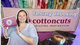 Cotton Cuts Fat Quarter Subscription Box UNBOXING | Quilt Fabric Stash Builder