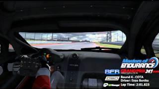 Round 4 pole position lap - Masters of Endurance 2014/15