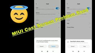 MIUI 11 Wireless display (cast) problem fixed [HINDI]