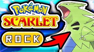 Can You Beat Pokemon Scarlet Using ONLY ROCK TYPES?