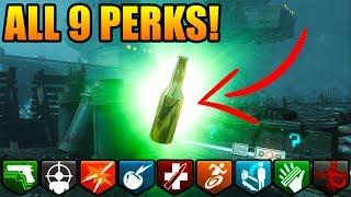 FREE DIY PERKAHOLIC! All 9 Perks NO Gobblegums! 'Origins' Remastered DLC 5 Tips & Tricks!