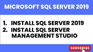 SQL Server 2019 | How to install SQL Server 2019 | how to install Microsoft SQL Server 2019