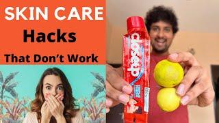 Stop these Skin Care Hacks | Useless Skin Hacks | Dr Niranjan Samani