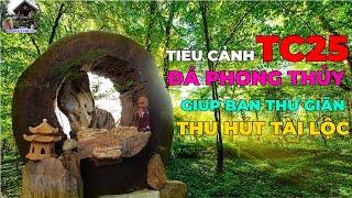 Tiểu Cảnh Đá Phong Thủy Thư Giãn, Đẹp Và Giúp Bạn Thu Hút Tài Lộc || Xem Ngay !