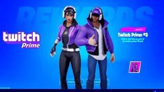 TWITCH PRIME PACK #3 In Chapter 2 ? (FREE SKINS) Fortnite X Twitch Prime Skin Bundle (How To Get)