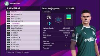 Gabriel Veron Palmeiras PES 2020 cópia da base / Face edit.