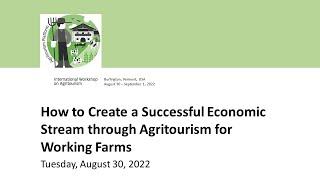 How to Create a Successful Economic Stream through Agritourism for Working Farms