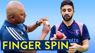 How To Bowl Off-Spin / Left-Arm Spin | Finger Spin Coaching