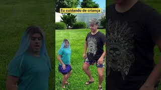 EU CUIDANDO DE CRIANÇA | #shorts