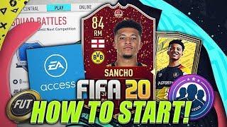 HOW TO START FIFA 20 EA ACCESS!! - FIFA 20 Ultimate Team