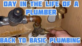 Back to Basic Plumbing jobbing - Day In the life of a plumber