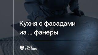 Чем покрасить фанерные фасады. Кухня с фасадами из фанеры и латунной столешницей.