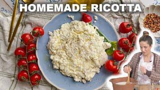 Homemade Ricotta is So Easy To Make!