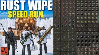 How we SPEED RUN WIPE DAY in Rust