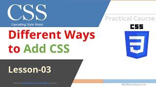 How to Add CSS to HTML | Different Ways to Add CSS