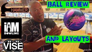 Bowling ball review of the Hammer Pure Envy with small discussion of layouts