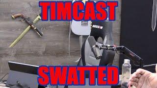 Timcast gets SWATTED Live on air