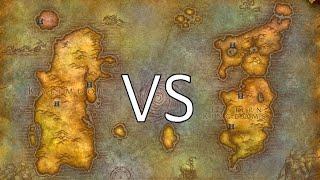 Kalimdor VS Eastern Kingdoms