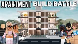 $500K APARTMENT BUILD BATTLE With My SUBSCRIBERS In BLOXBURG