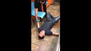 Umer Bullettooth Kayani knocks out drunk man in kebab shop 