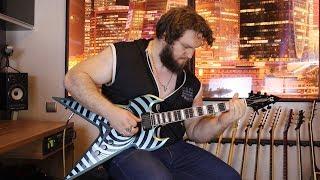 Ozzy Osbourne - Crazy Train (Zakk Wylde style guitar cover, Wylde Audio)