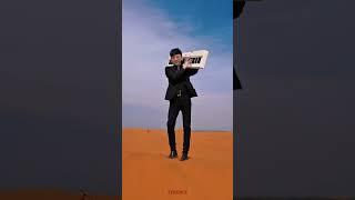 What's it like to play《天气之子幻》in the desert?  #terencepiano #foldablepiano #portablepiano  #music