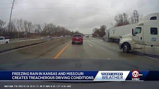 Missouri Highway Patrol responds to over 130 crashes in Kansas City area