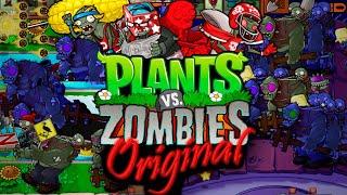 THE HARDEST Original Plants vs. Zombies!!! Plants vs Zombies Original (PvZ Nightmare mode)