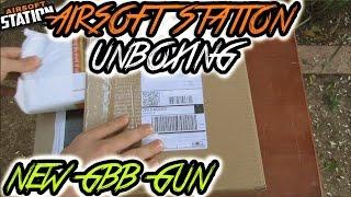 AIRSOFT STATION UNBOXING | AIRSOFT UNBOXING | NEW GBB :D!!!