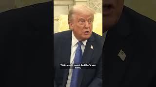 Trump on Russia bombings: "I won't be happy"