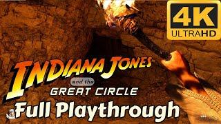 Indiana Jones and The Great Circle - Supreme Preset Playthrough, best moments, bugs, puzzles, all!