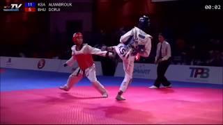 M-58kg (102). Hamad Al Mabrouk KSA - Doten Dorji BHU