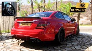 Mercedes-Benz C63 AMG Widebody Black Series Forza Horizon 5 - 4090 RTX (4K Gameplay)