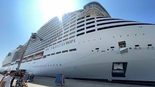 MSC World Europa cruise to Sicily Italy, Malta, Barcelona Spain, Marseille France, and Genova Italy