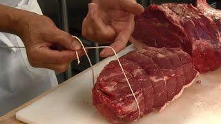 DIY Butcher Skills: How to tie a Butcher's Knot for Beef Roasts