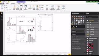 Interactive R Graphs with Power BI